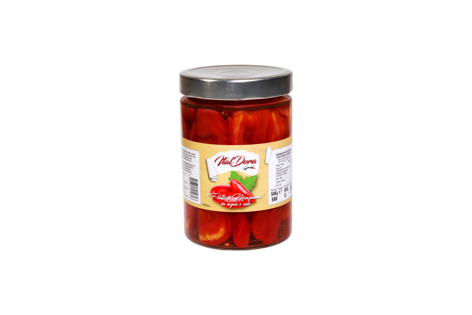 Filets de Marzanino au naturel — Bocal 500 g