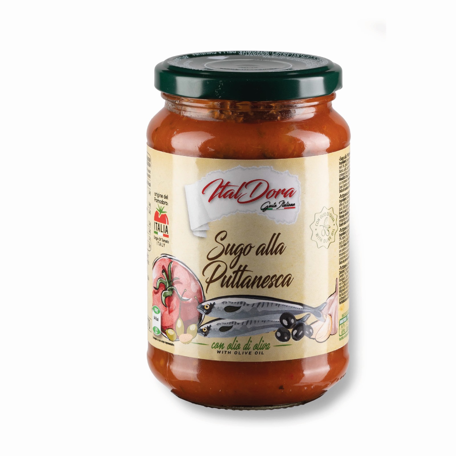 Sauce à la puttanesca — Bocal 350 g