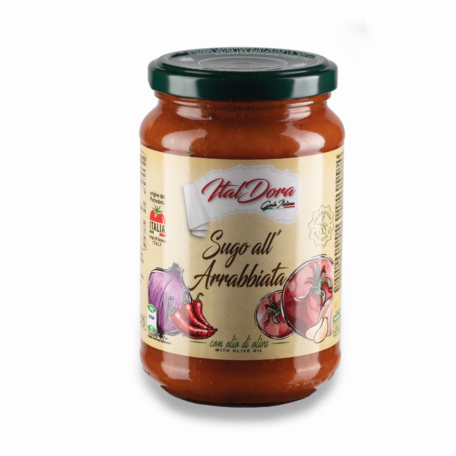 Sauce all'Arrabbiata — Bocal 350 g