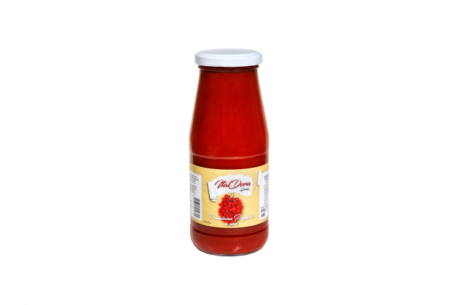 Tomate Pizzutello dans son jus — Bocal 400 g